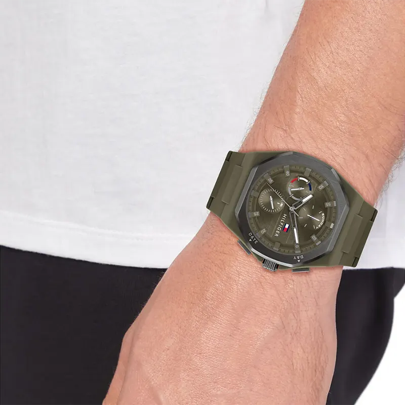 Tommy Hilfiger Neo Multifunction Green Men's Watch- 1792121